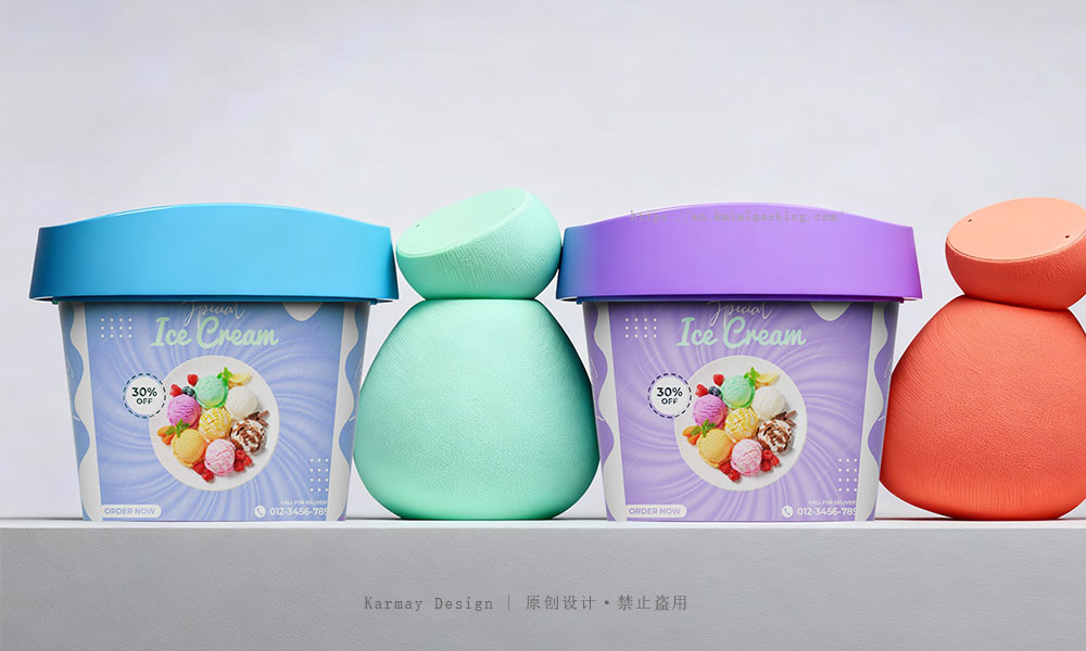七夕情侣CP双色包装杯礼盒,可定制国风纹样,节日甜品伴手礼专用食品包装容器
