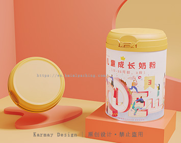 嘉美502#奶粉翻盖