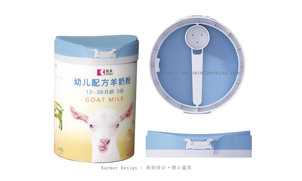 Karmay生产的各类模内贴食品包装容器，包括酸奶杯和冰淇淋容器